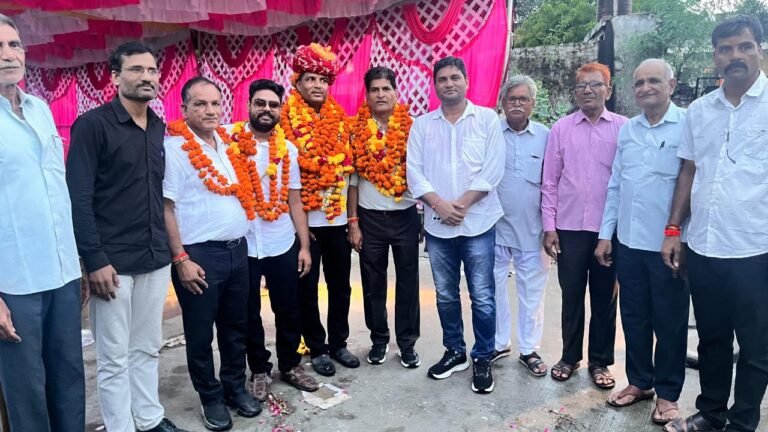 जांगिड़ ब्राह्मण महासभा के जिलाध्यक्ष बने रितेश कुमार