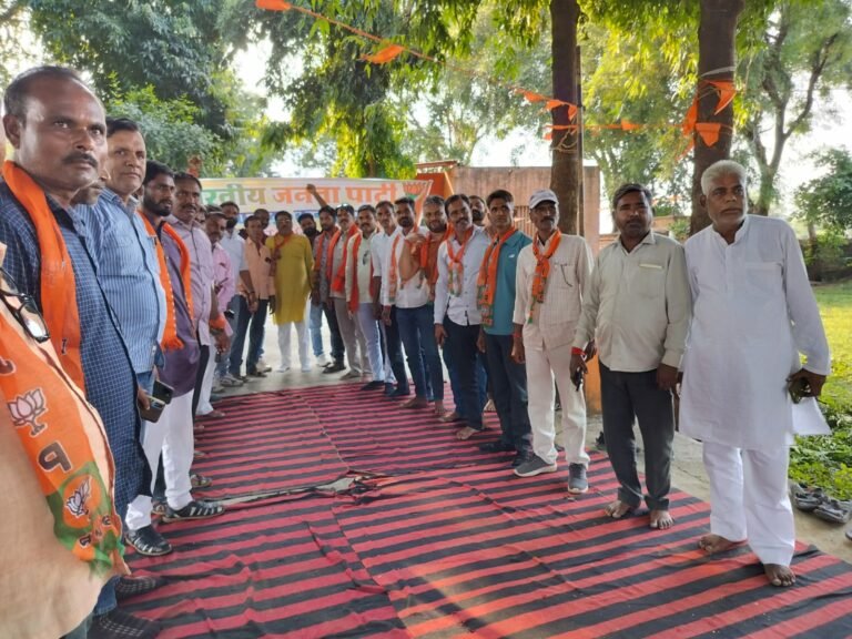 कनवास भाजपा मंडल के कार्यकर्ताओं की बैठक सम्पन्न, सेवा पखवाड़ा की तैयारियों को लेकर चर्चा
